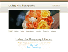 Tablet Screenshot of lindseynealphoto.com